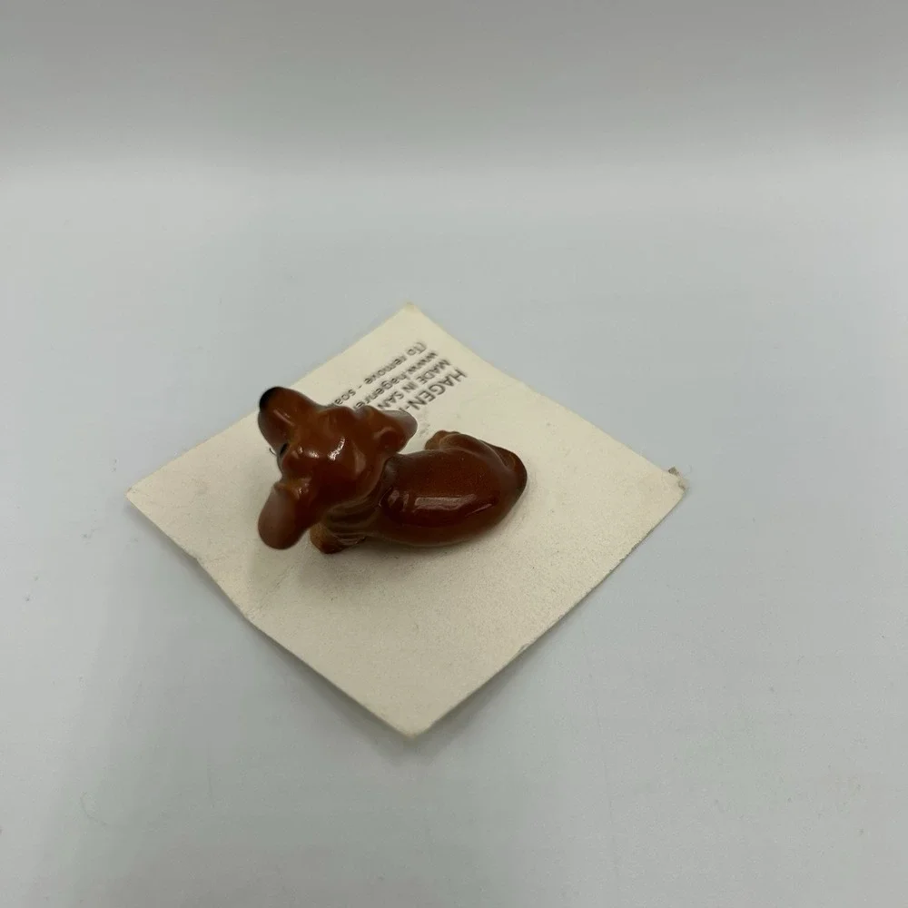 Hagen-Renaker Bone China Dachshund Dog Figurine Miniatures‎ 1995